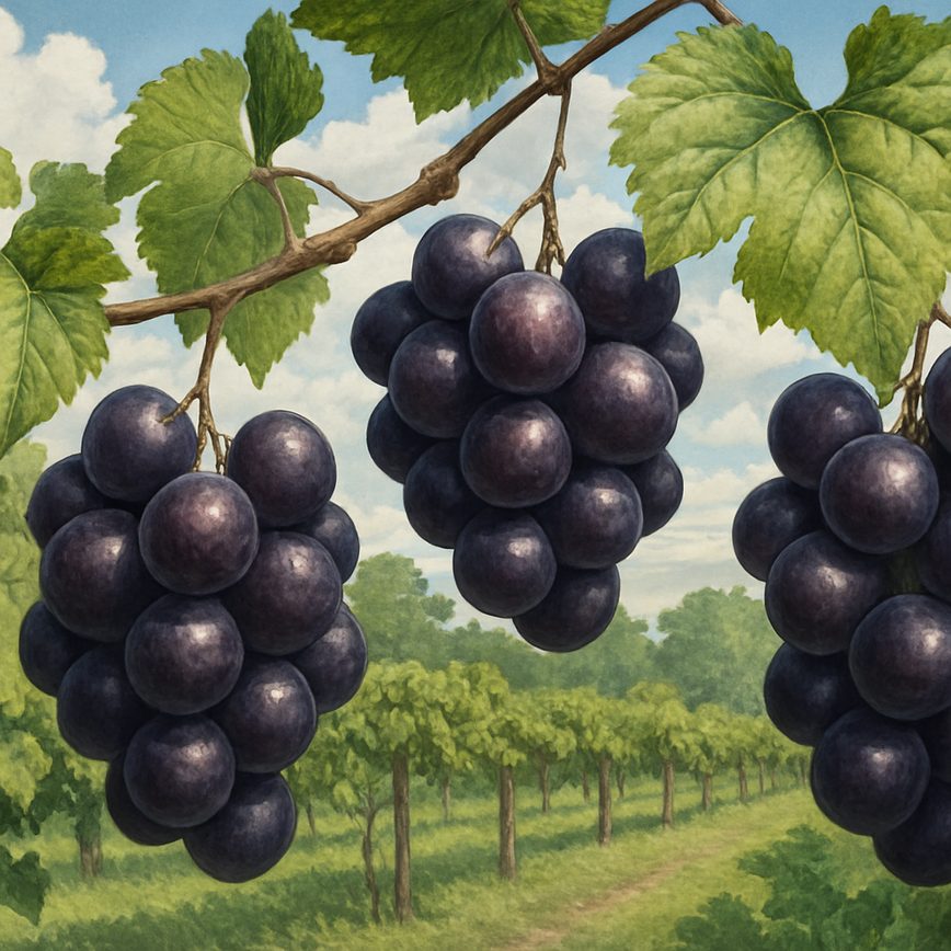 Muscadine Grapes in Louisiana
