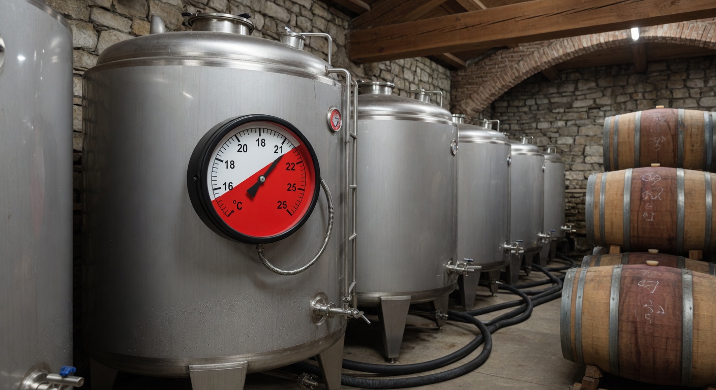 Wine Fermentation Temperature Control