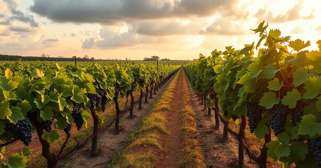 Cabernet Sauvignon Grown in Louisiana Vineyards
