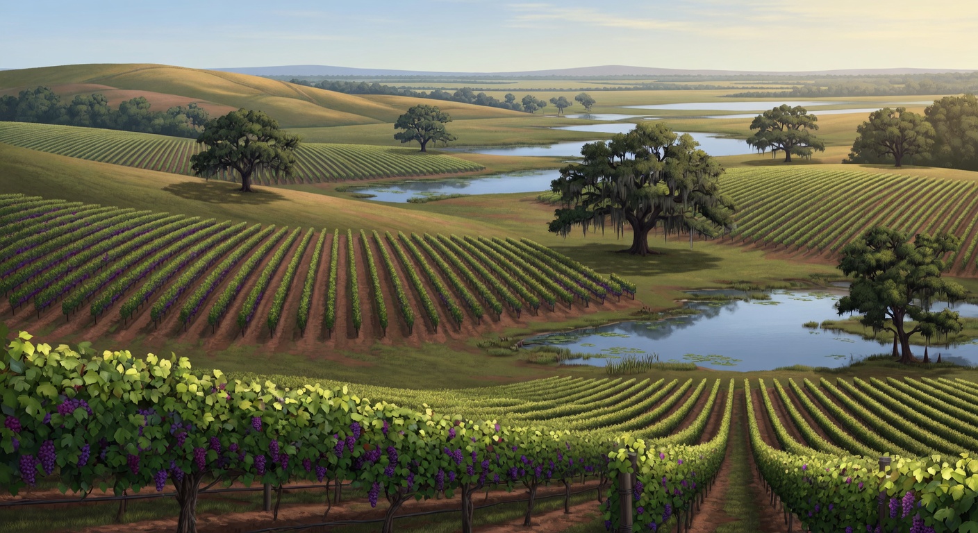 Louisiana Wine Growing Regions
