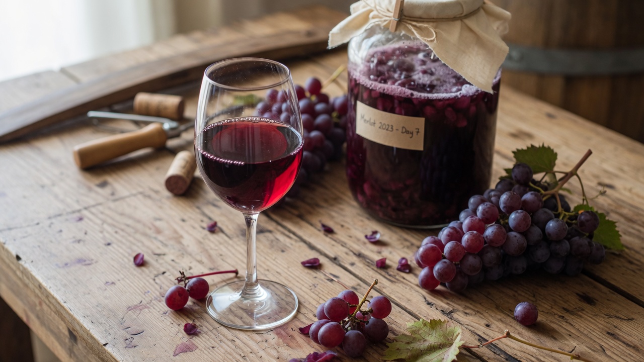 Wine Fermentation Timeline