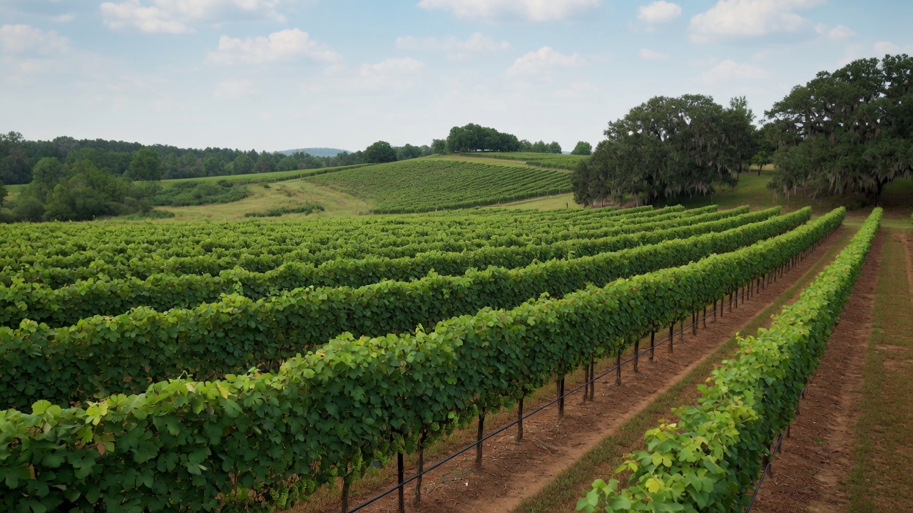 Louisiana Vineyard Landscapes