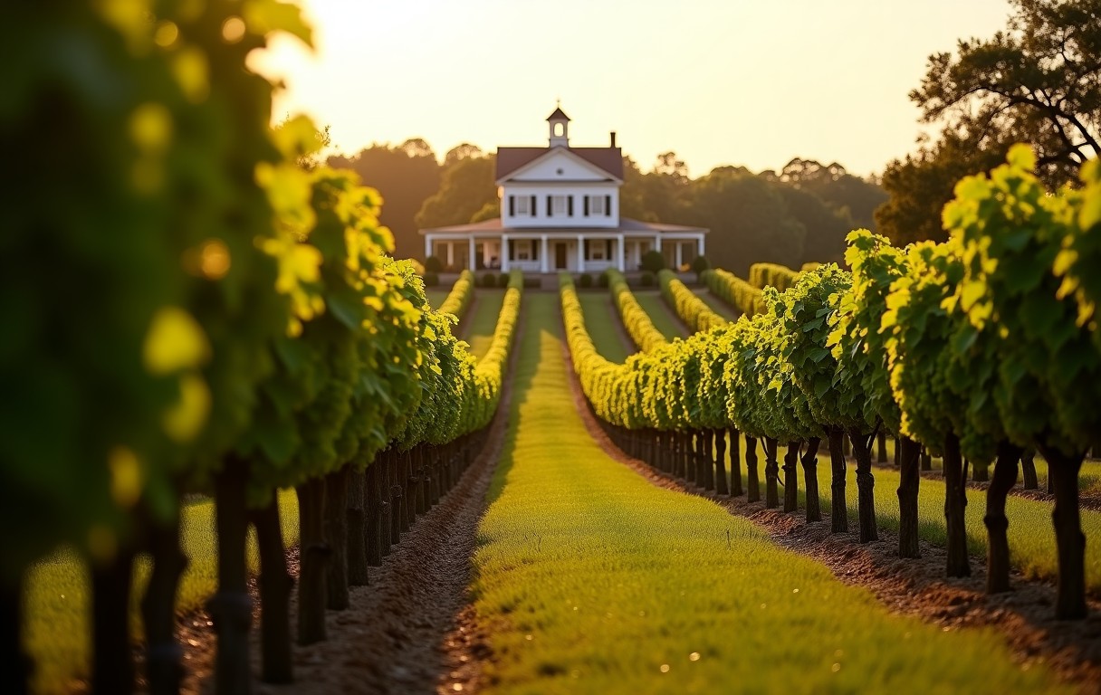 Louisiana vineyards