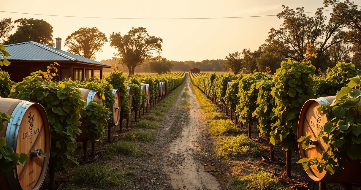 Louisiana wine regions — Wine Tourism in Louisiana: A Growing Destination for Enthusiasts