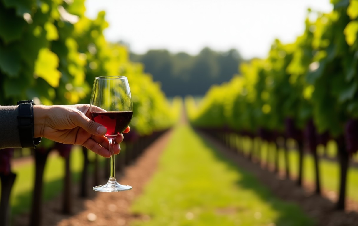 Louisiana wine tasting