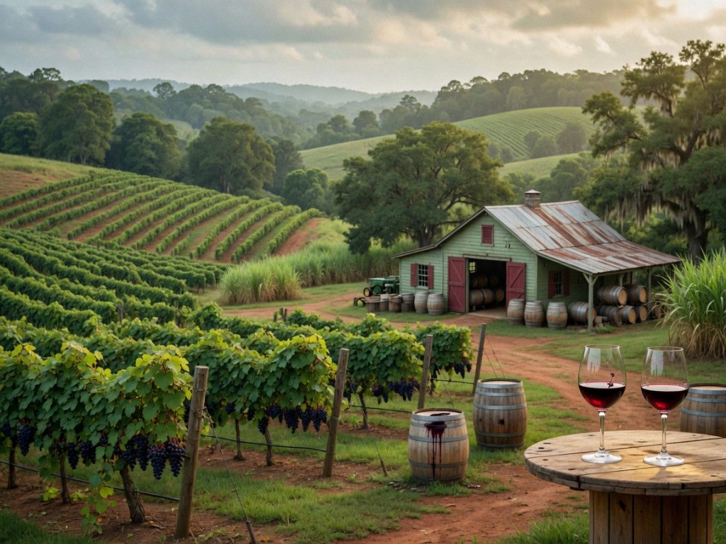 Wineries in Louisiana