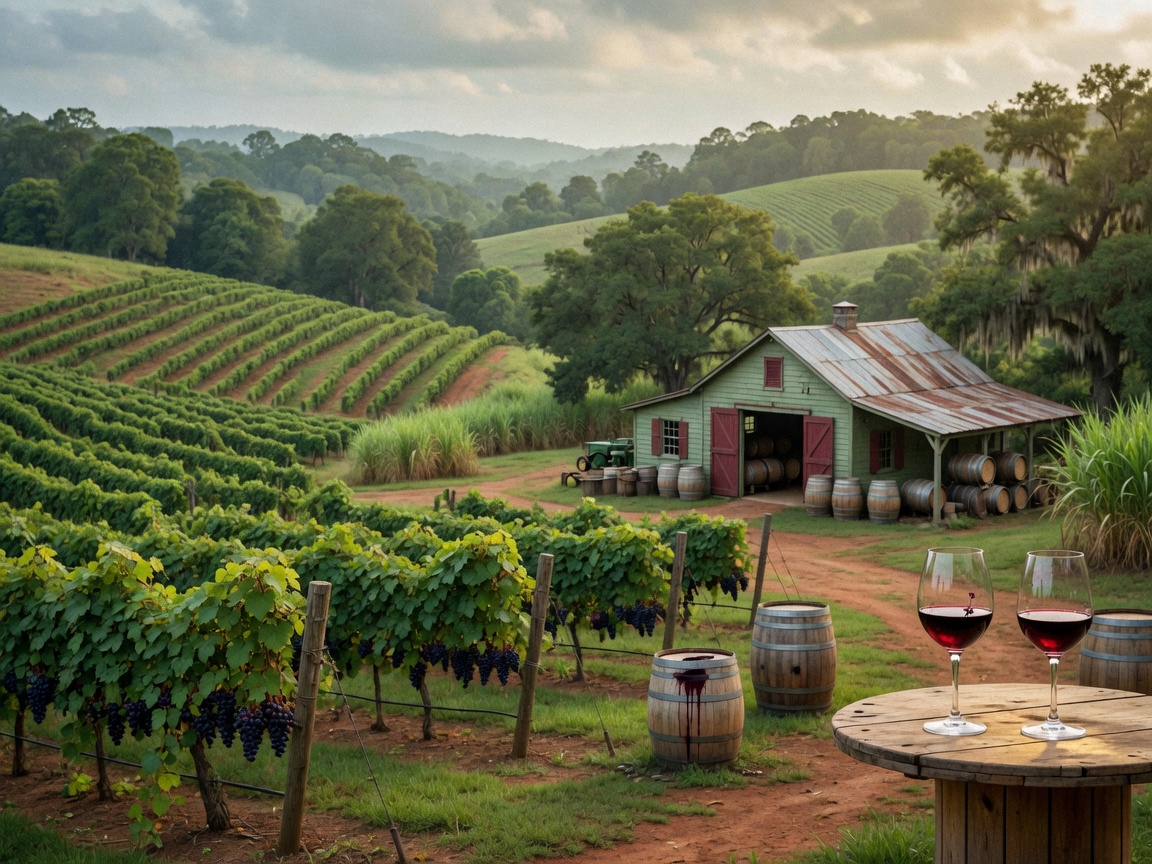 Wineries in Louisiana