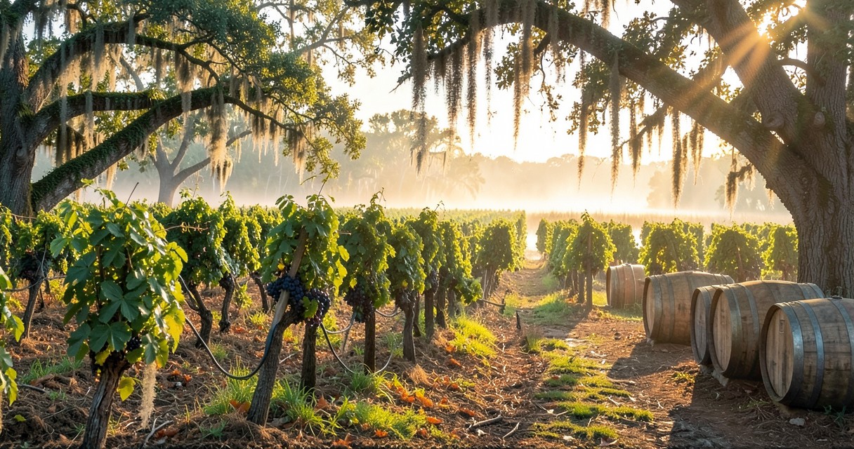 Wine production Louisiana