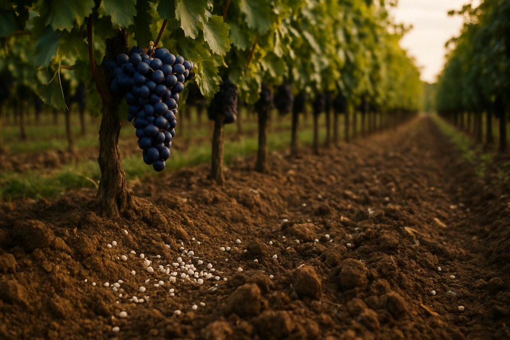 Vineyard soil fertility and nutrient management: improving grape quality through balanced fertilization