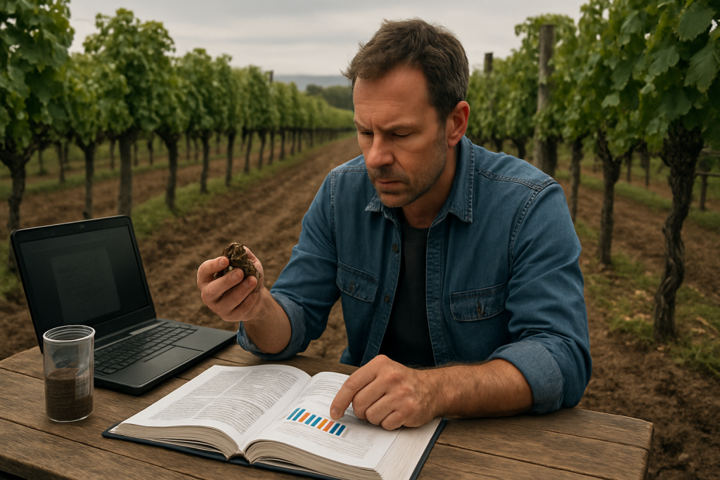 Vineyard soil fertility and nutrient management: improving grape quality through balanced fertilization