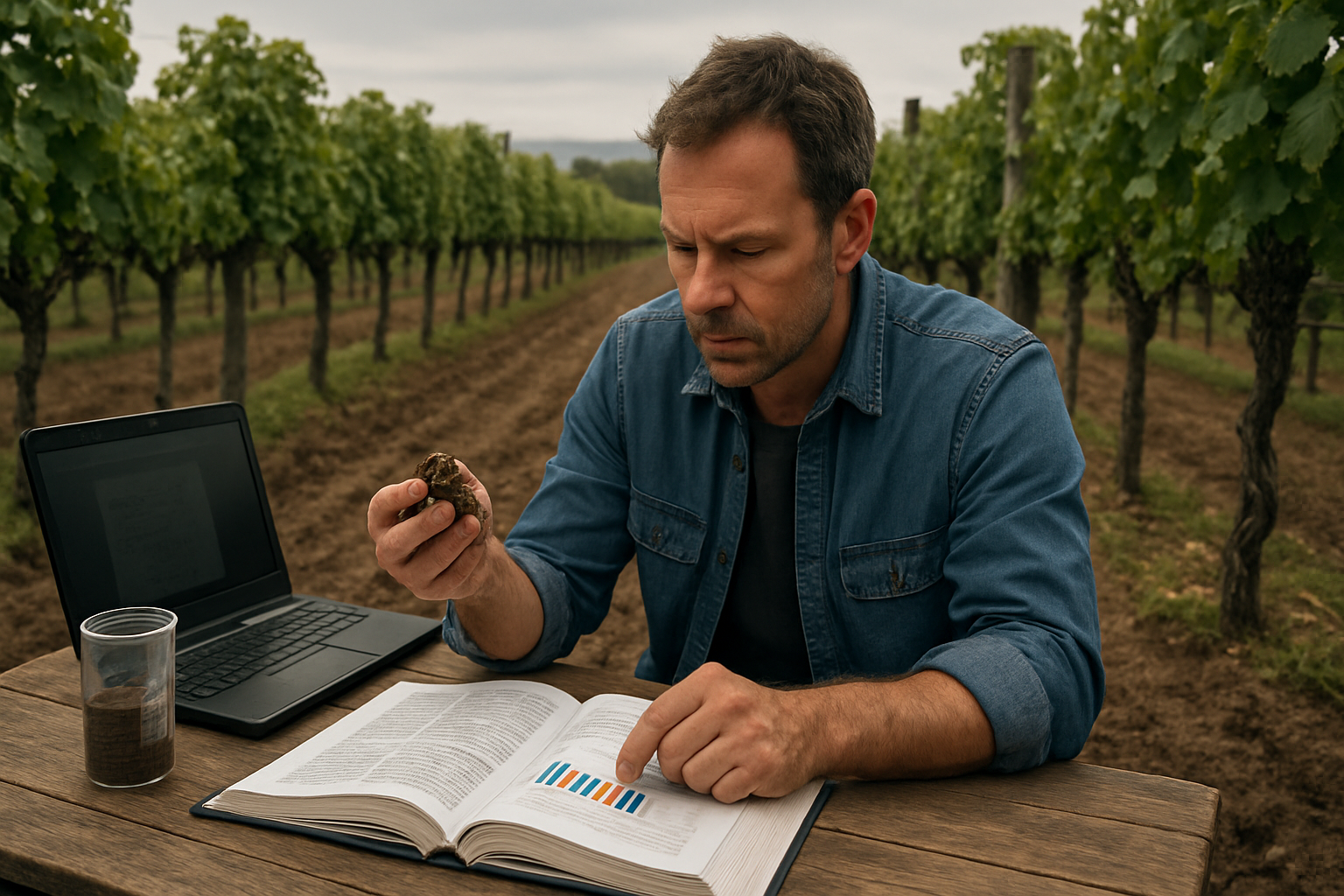 Vineyard soil fertility and nutrient management: improving grape quality through balanced fertilization
